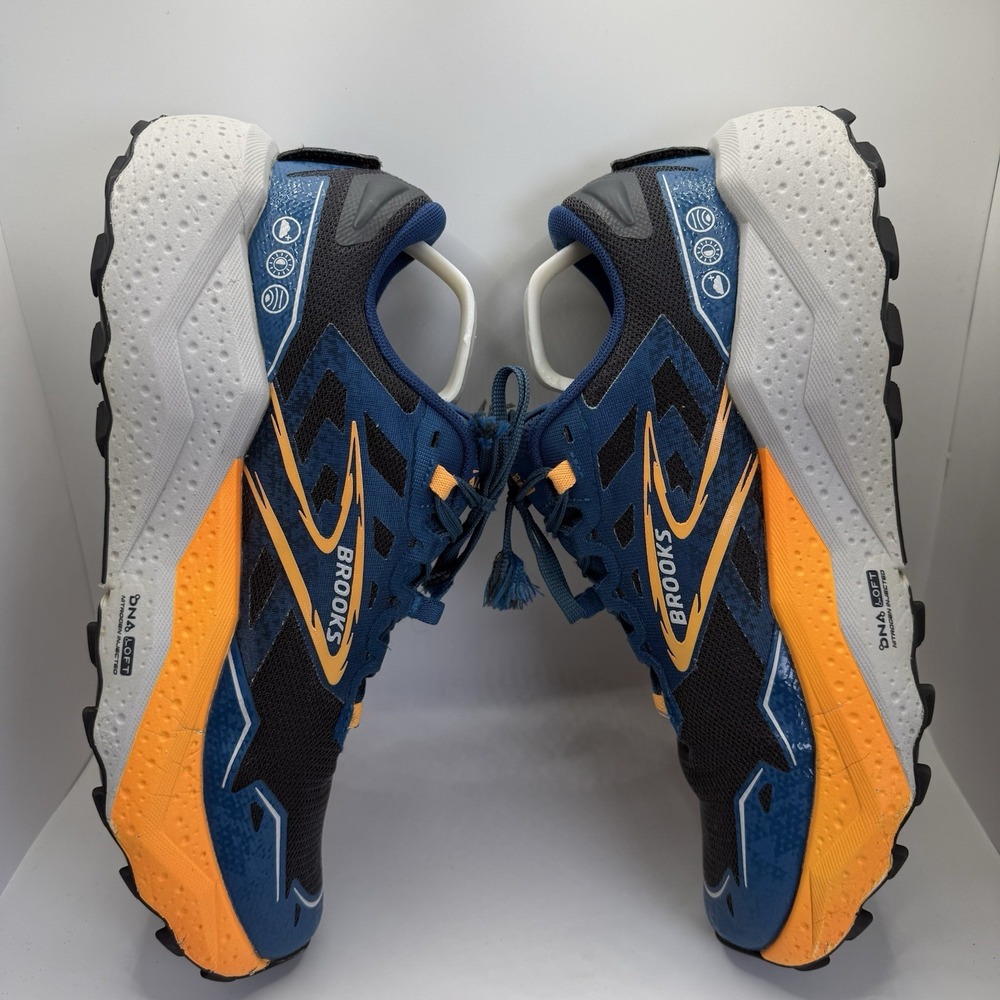 Brooks Caldera 7 Men's 9‎ Shoes Blue 1104151D015 Running Trail Walking Sneaker - Picture 5 of 13